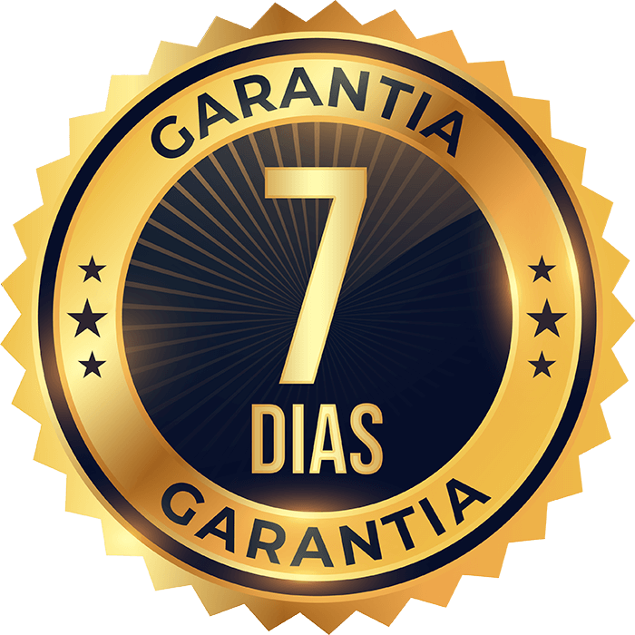 Selo de garantia incondicional de 7 dias
